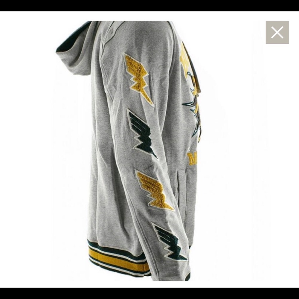 BORN FLY MEN'S FIN FLEECE HOODIE